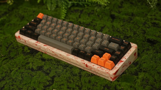 Crimson Splash Keyboard Case