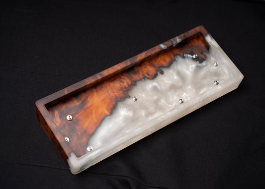 Mistfall Resin & Wood Keyboard Case