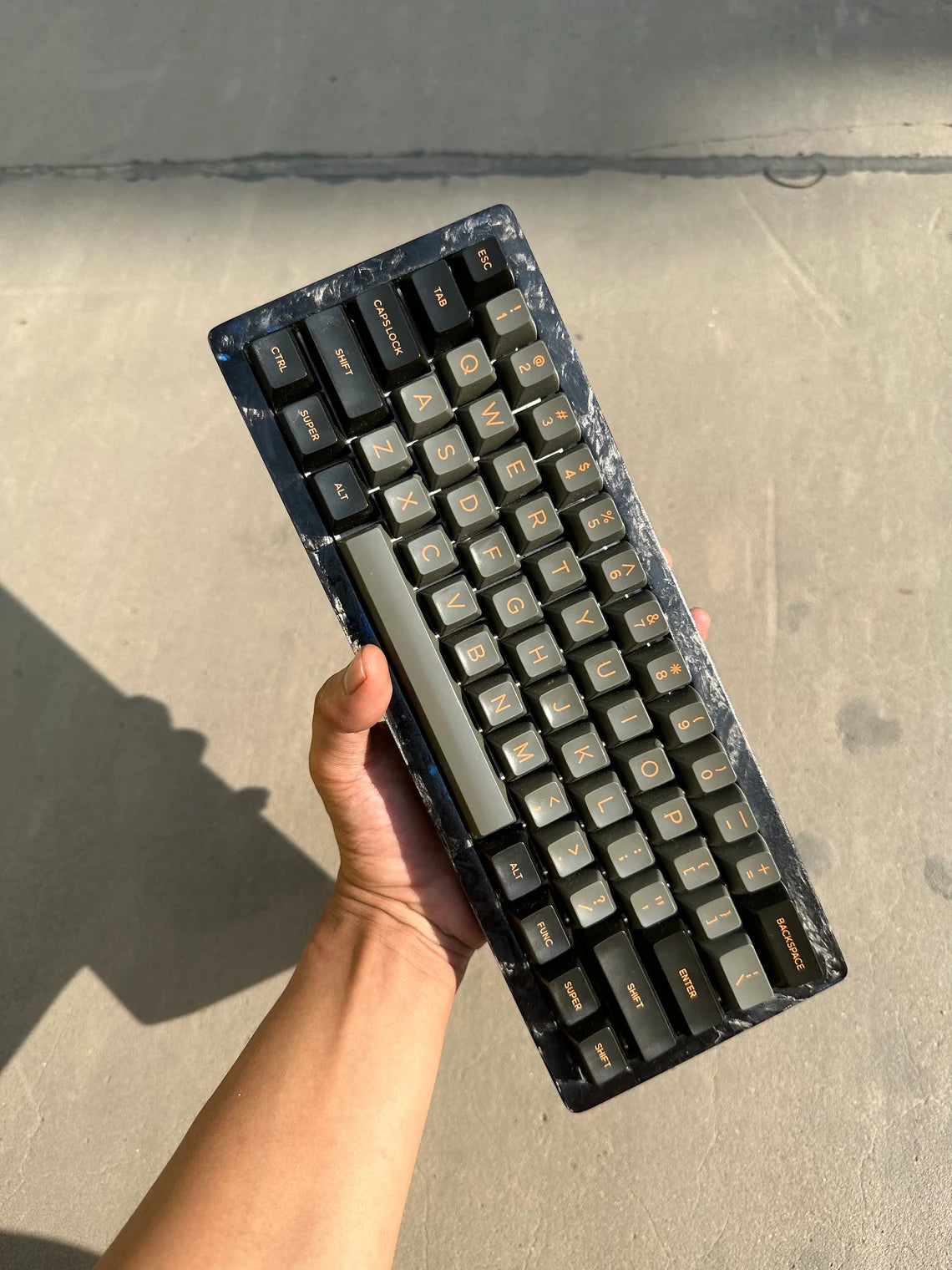 Obsidian Carbon Keyboard Case