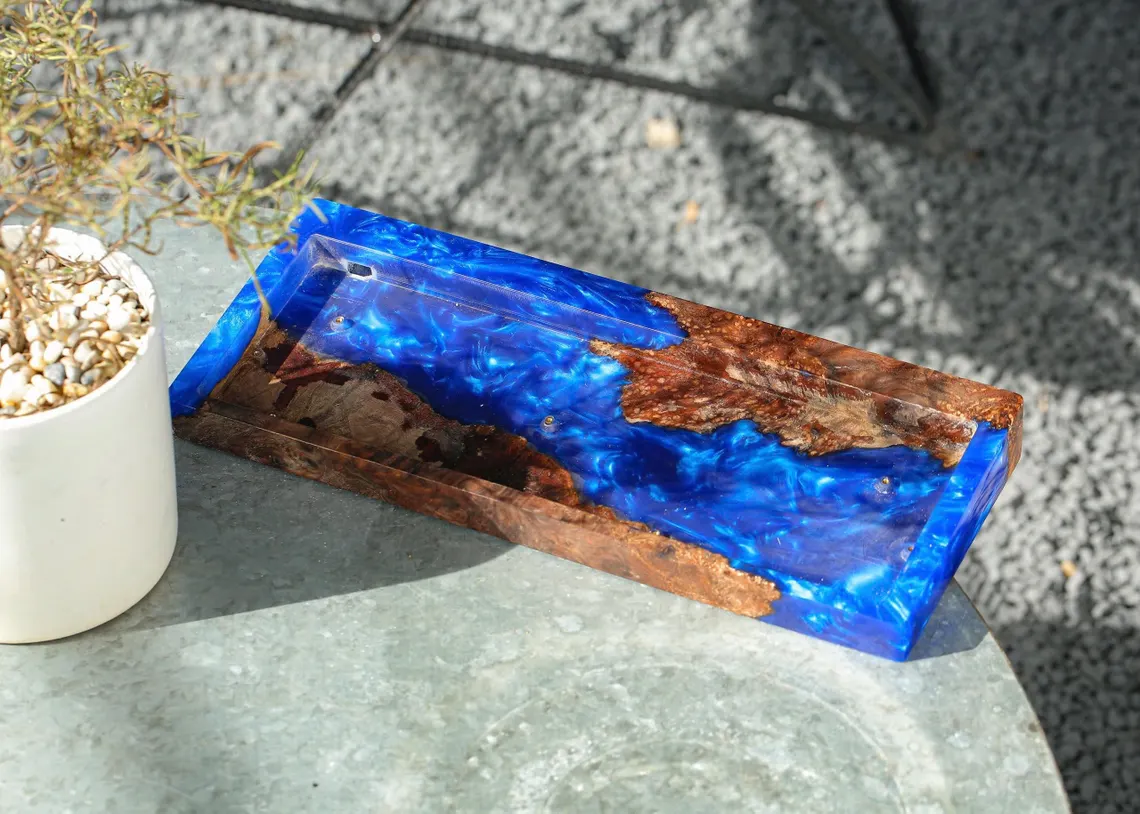 Oceanheart Amboyna Burl Set