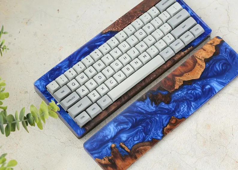Oceanheart Amboyna Burl Set